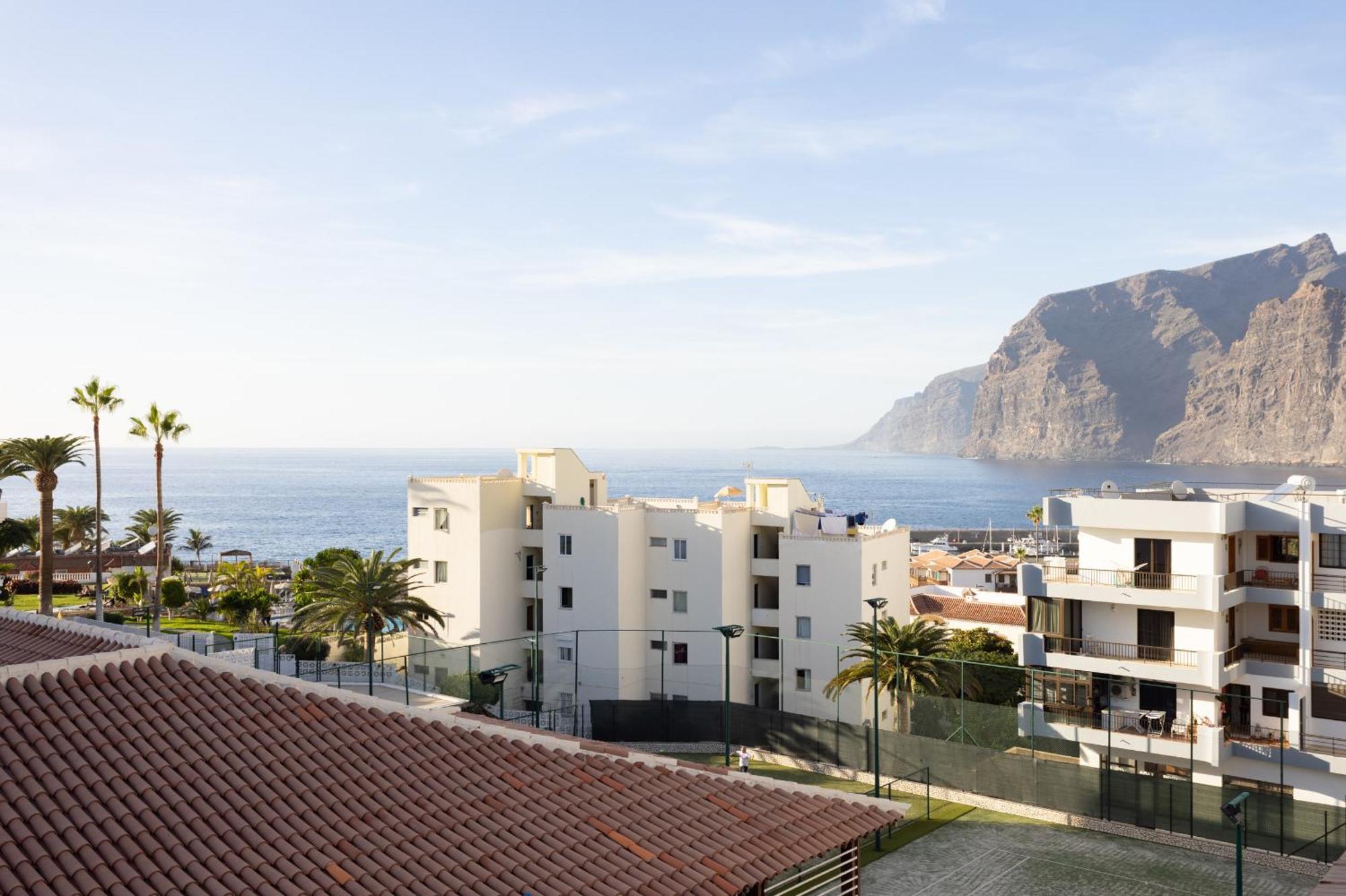 Okstay Los Gigantes With Ac, Terraces And Sea Views Santiago del Teide Buitenkant foto